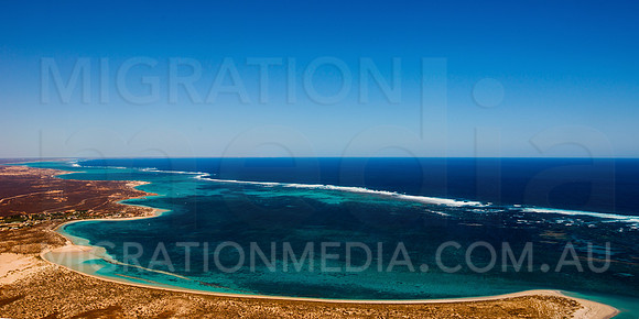 Bills Bay Coral Bay Aerial