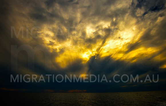 Overcast Sunset