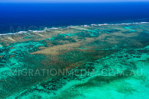 Aerial Reef System Ningaloo