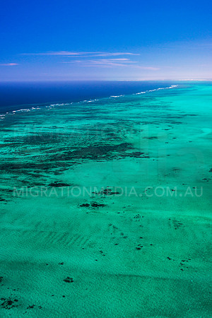 Ningaloo Reef System Aerial